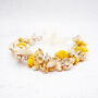 Halo And Sunny Dried Flower Wedding Bridal Accessories, thumbnail 5 of 5