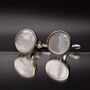 Cufflinks White Pearl Luxury Gift, thumbnail 4 of 6