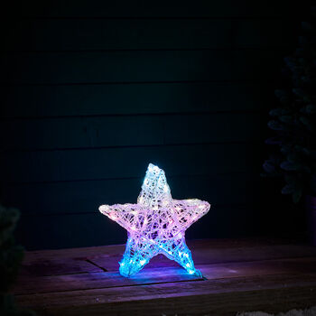 Twinkly Smart LED Outdoor Acrylic Small Christmas Star, 5 of 11