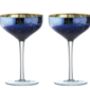 Blue Star Champagne Saucers, thumbnail 3 of 3