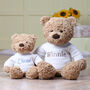 Personalised Bumbly Bear Medium Soft Toy, thumbnail 4 of 7
