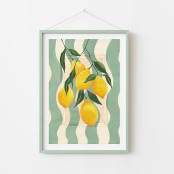 Vintage Lemons Kitchen Print, 3 of 12