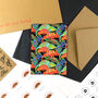 Camouflage Of Chameleons Print A6 Greetings Cards, thumbnail 4 of 7