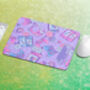 Purple Gamer Girl Mouse Mat Gift For Teen, thumbnail 3 of 3
