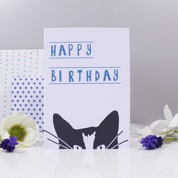 'Happy Birthday' Cat Card, 2 of 6