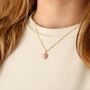 Pink Rhodochrosite Necklace, thumbnail 2 of 6