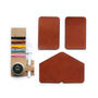 Personalised Leather Card Holder Kit Be The Maker, thumbnail 8 of 9