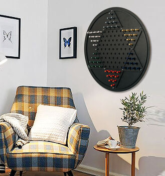 Chinese Checkers Wall Mounted Game Board, 4 of 8