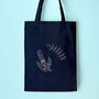 Swallow Tote Bag Embroidery Kit, thumbnail 1 of 5