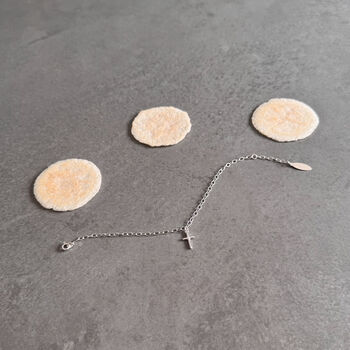 Cross Charm Sterling Silver Bracelet, 2 of 11