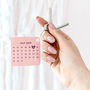 Personalised Photo Calendar Couple's Keyring, thumbnail 4 of 9