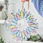 Stained Glass Summer Wreath, thumbnail 2 of 5