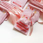 Red And Pink Retro Handmade Advent Calendar Pouches, thumbnail 2 of 6