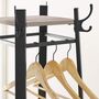 Coat Stand Coat Rack Coat Tree With Hooks And Shelves, thumbnail 7 of 8