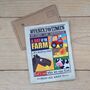 Crinkly Cloth Baby Newspaper Book Farm Animals, thumbnail 1 of 3