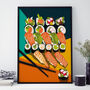 Sushi Art Print, thumbnail 2 of 4