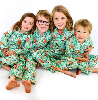 Personalised Children's Jungle Pyjamas, 7 of 9