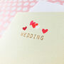 Gold Foiled Wedding Card, thumbnail 4 of 5