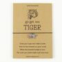 Go Get 'Em Tiger Wish Bracelet, thumbnail 3 of 4
