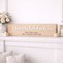 Personalised Grandchildren Wooden Sign, thumbnail 1 of 6