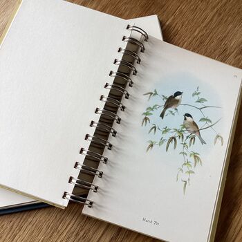 'Garden Birds' Upcycled Notebook, 5 of 6