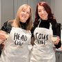 Personalised Matching Head Chef Sous Chef Apron Set, thumbnail 3 of 4