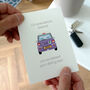Personalised Driving Test Passed Card, thumbnail 5 of 5