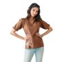 Thoughts Brown Mila Top, thumbnail 1 of 4