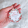 Personalised First Christmas As Auntie And Uncle Ornament, thumbnail 4 of 7