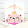 Personalised 'Party Animal' 1st Birthday Card, thumbnail 2 of 4