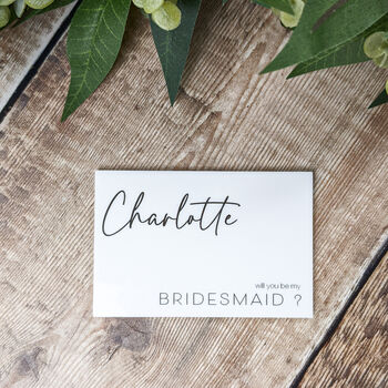 Bridesmaid Proposal Special Guest Invite With Envelope, 4 of 8