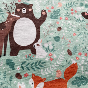 Cushion Cover For Kids, Deer, Bear, Fox, Rabbit Themed, 2 of 7