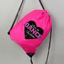 Personalised Dance Kit Drawstring Bag, thumbnail 3 of 3