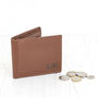 Personalised Brown Initial Wallet, thumbnail 1 of 4