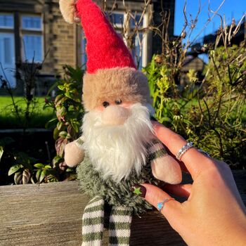 Large Sitting Santa Decoration, 4 of 5