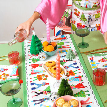 The 12 Slays Christmas Table Runner, 2 of 3