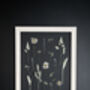 Daisy Haze Botanical Wall Art – A3 Pressed Flower Frame In Sand, thumbnail 2 of 7