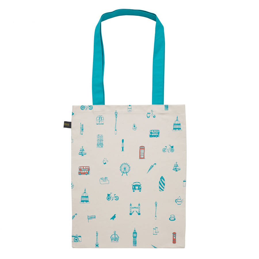 simply london canvas bag by victoria eggs | notonthehighstreet.com