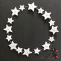 Star Wreath ~ White Wood, thumbnail 2 of 3