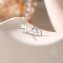 Sterling Silver Tiny Axolotl Stud Earrings, thumbnail 2 of 12
