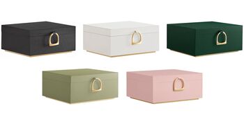 Two Layer Jewellery Box Organiser Tray Jewel Case, 9 of 9