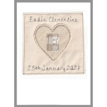 Personalised Girls Naming Day Or Christening Card, 2 of 12