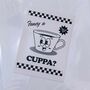 Fancy A Cuppa Tea Coffee Print, thumbnail 5 of 6