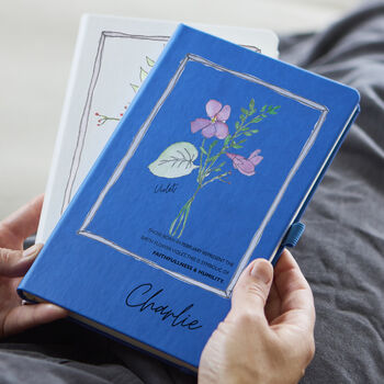 Birth Flower Posy Notebook, 2 of 3