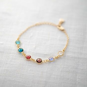 Create Your Own Family Birthstone Bracelet, 6 of 11