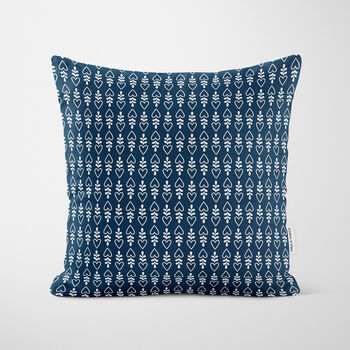 Personalised Blue Gingerbread House Cushion, 5 of 7