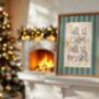 Calm And Bright Christmas Art Print, thumbnail 9 of 9