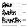 Personalised Children's Name Plaque Script Font, thumbnail 2 of 4
