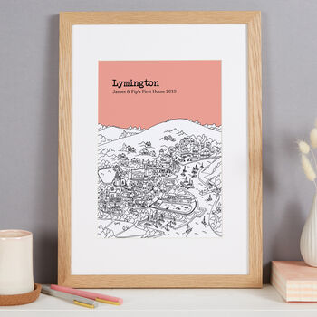 Personalised Lymington Print, 10 of 10