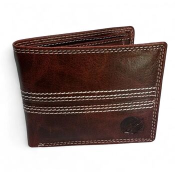 Buffalo Leather Cricket Wallet With Rfid, 5 of 9